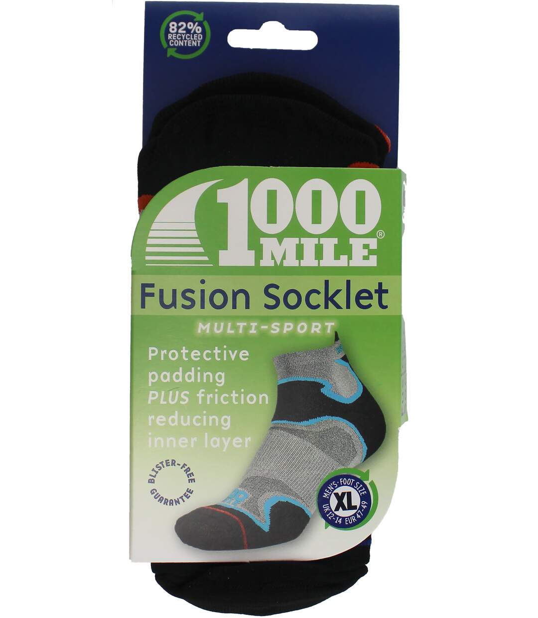 1000 Mile - Mens Double Layer Fusion Ankle Socks-2