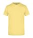 T-shirt Adulte Jaune Clair James And Nicholson-1