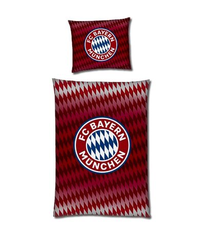 FC Bayern Munich - Parure de lit (Rouge / Blanc / Bleu) - UTAG966