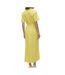 Robe jaune femme vero moda hart-2