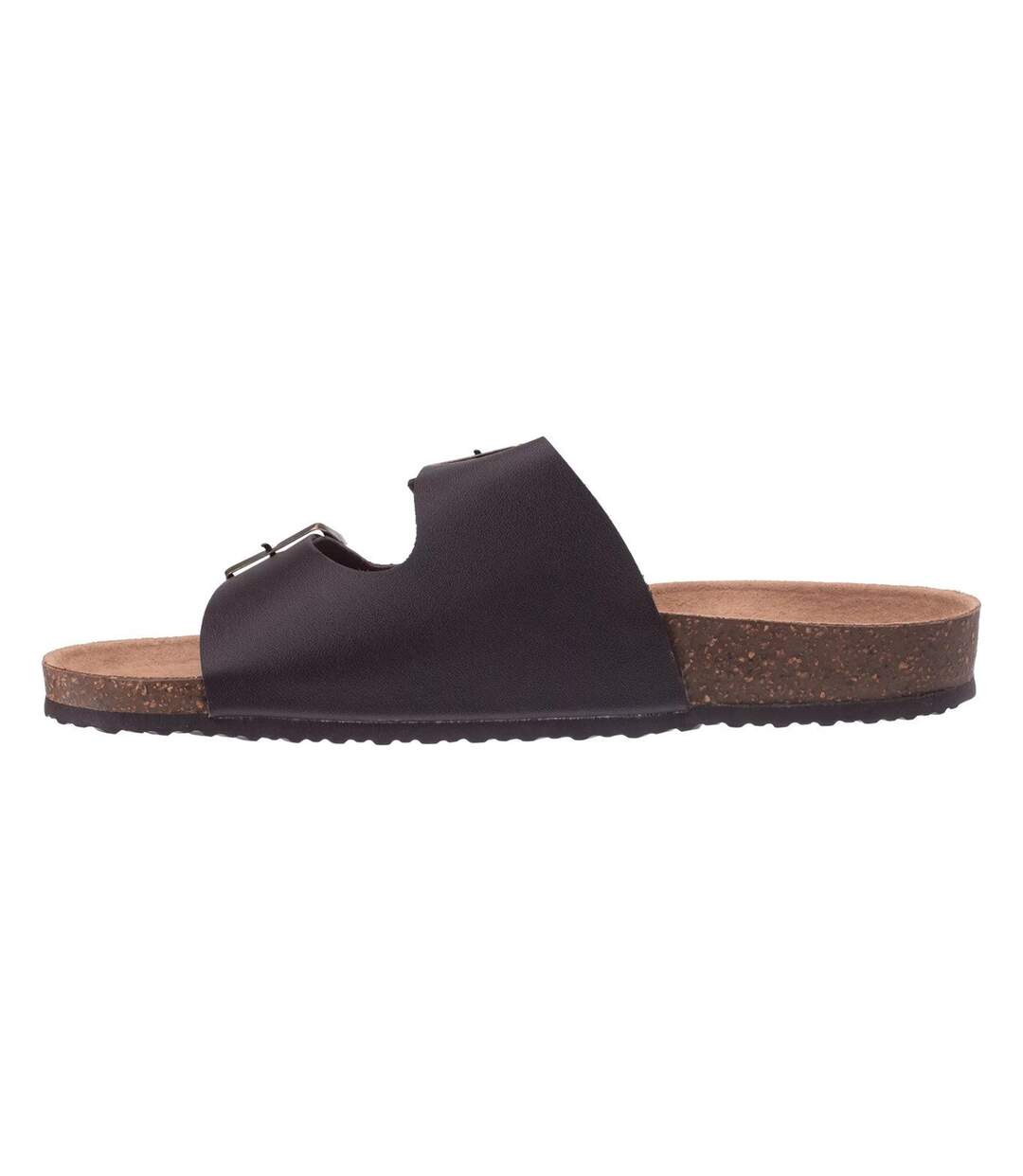 Claquettes Frisso Homme Marron Noir Iguana-2