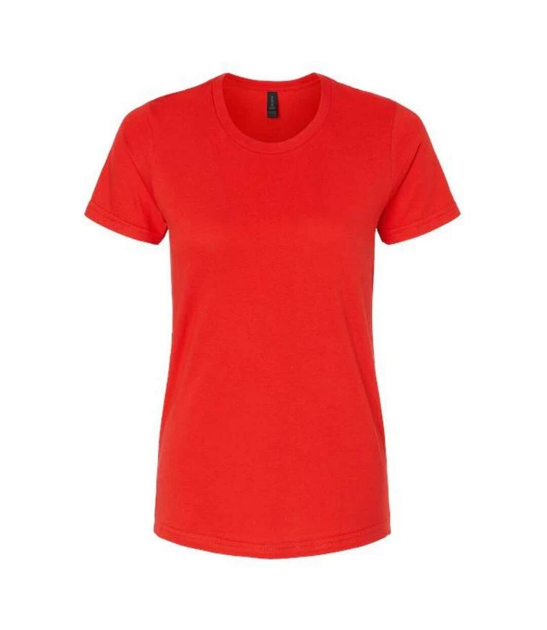 Womens/ladies softstyle midweight t-shirt red Gildan-1