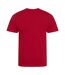 T-shirt Cascades Adulte Rouge Feu Ecologie-2