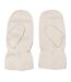Eastern Counties Leather Womens/Ladies Full Hand Sheepskin Mittens (Brown Tipped) - UTEL219