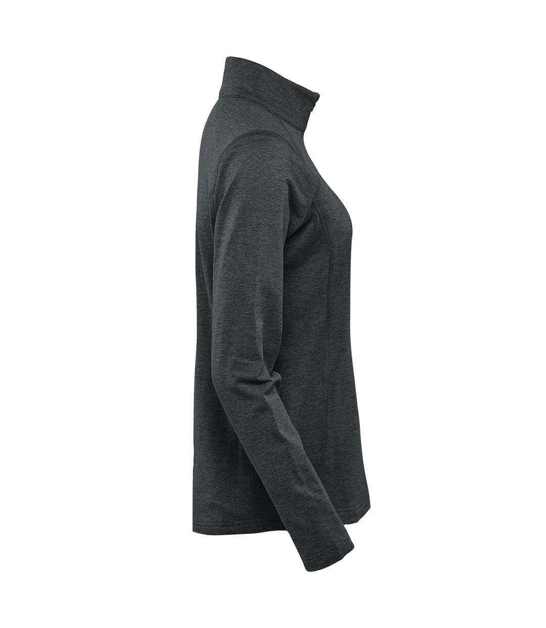 Haut Polaire Treeline Femme Noir Chiné Stormtech-3