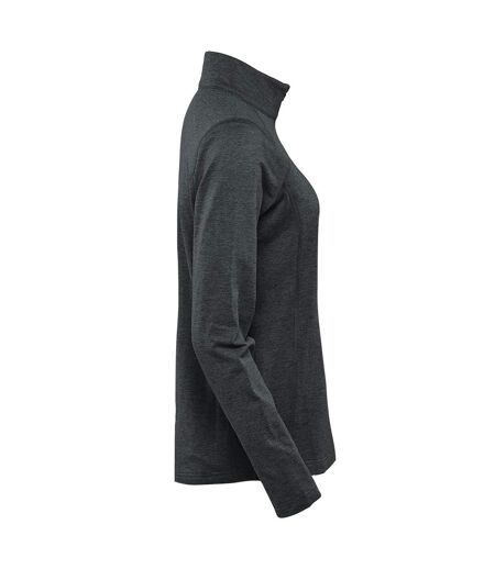 Haut Polaire Treeline Femme Noir Chiné Stormtech