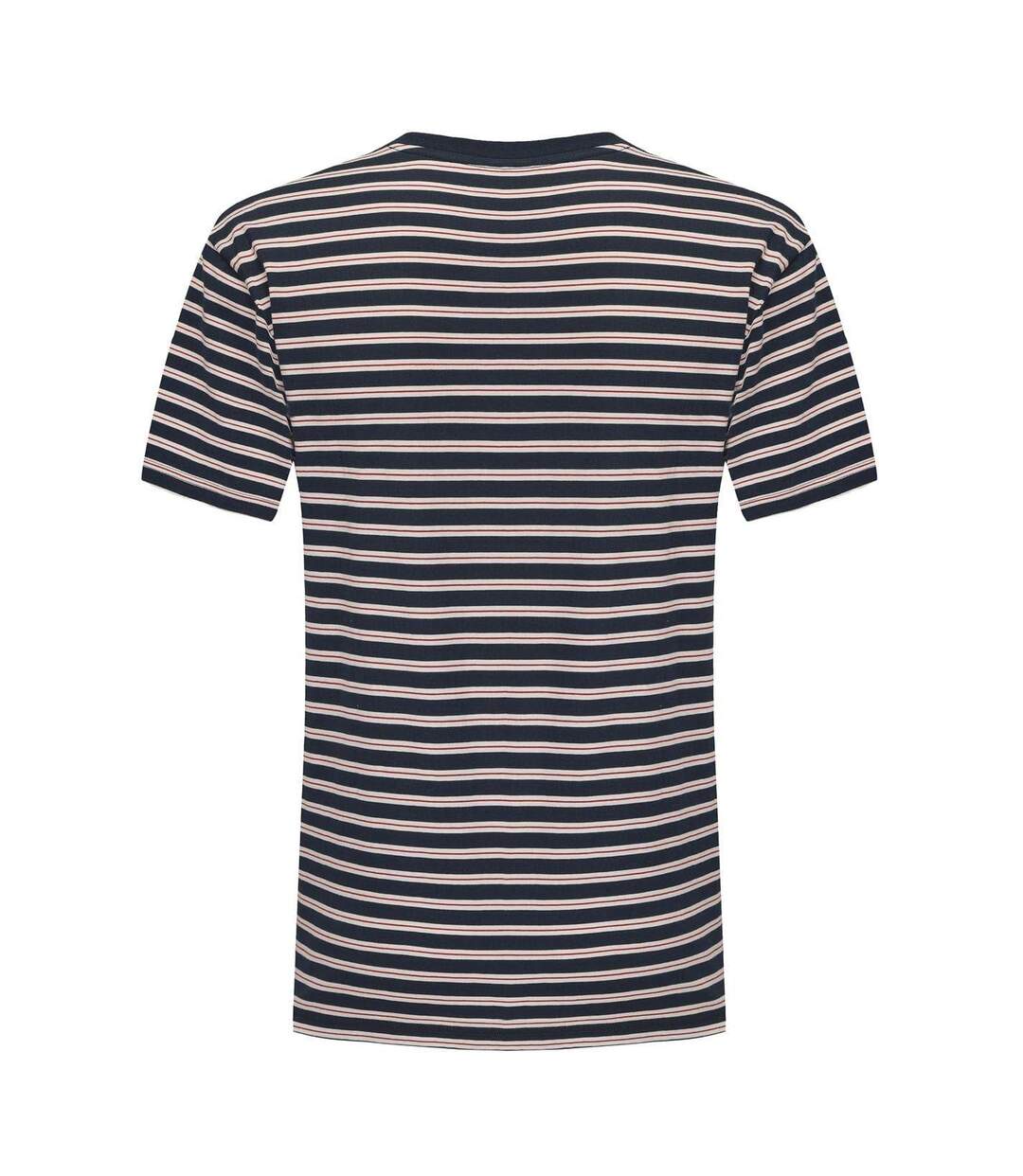 T-shirt Motif/style À Rayures Homme Bleu Marine Foncé Firetrap-2