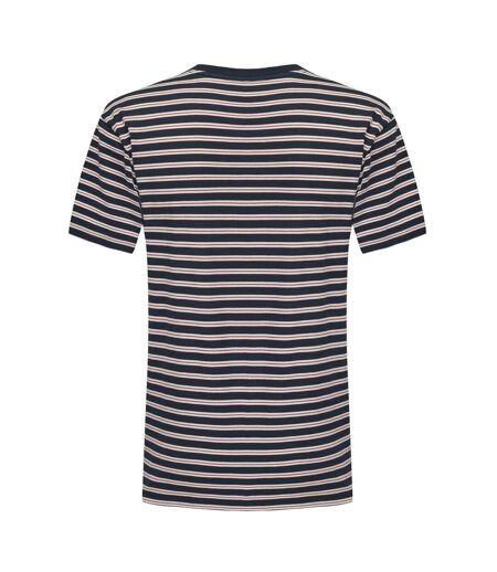 T-shirt Motif/style À Rayures Homme Bleu Marine Foncé Firetrap