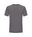 T-shirt Motif/style À Rayures Homme Bleu Marine Foncé Firetrap-2