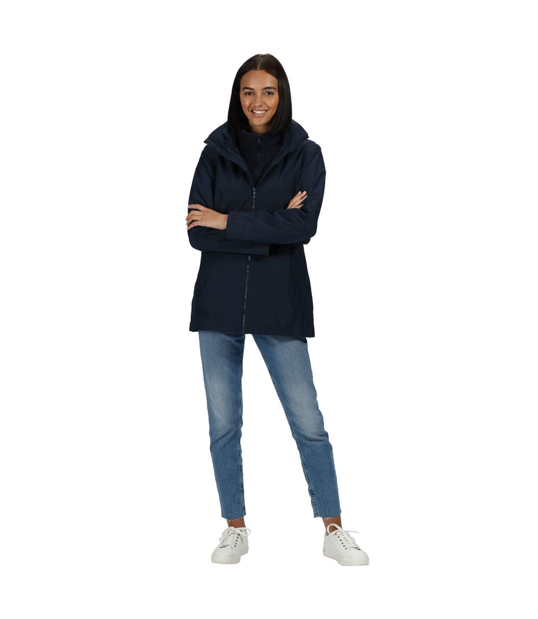 Regatta Womens/Ladies Classic Waterproof Padded Jacket (Navy) - UTPC4282-4