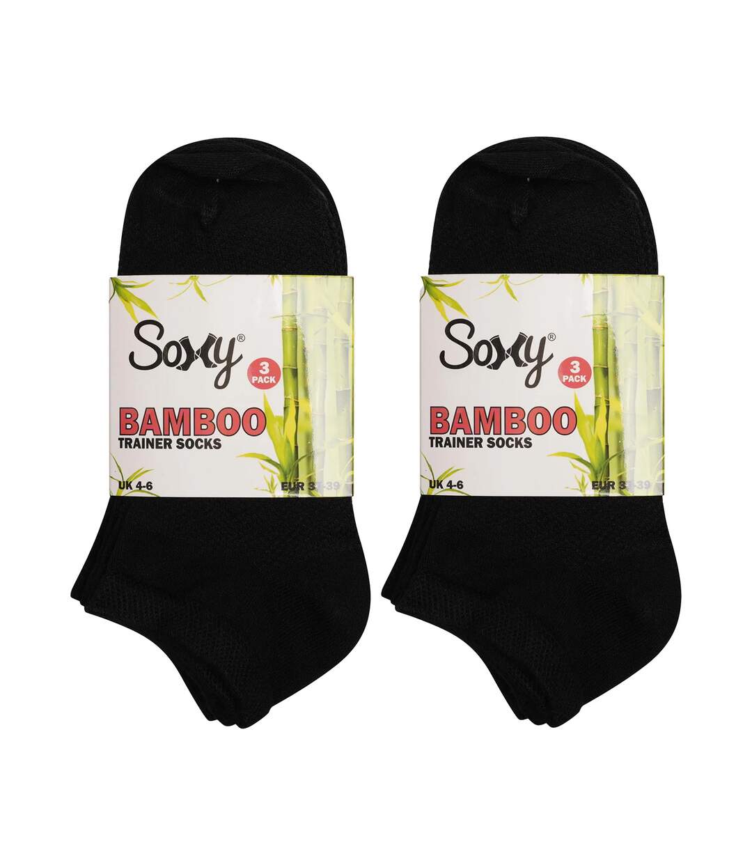 Socquettes Femme Noir Soxy-2