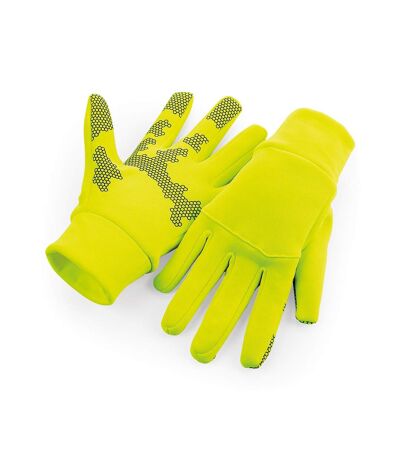 Beechfield Gants unisexes Tech Softshell pour adultes (Jaune fluo) - UTPC4361