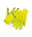 Beechfield Unisex Adult Sports Tech Softshell Gloves (Fluorescent Yellow) - UTPC4361