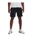 Mens Tech Vent Shorts Triple Black Under Armour-1