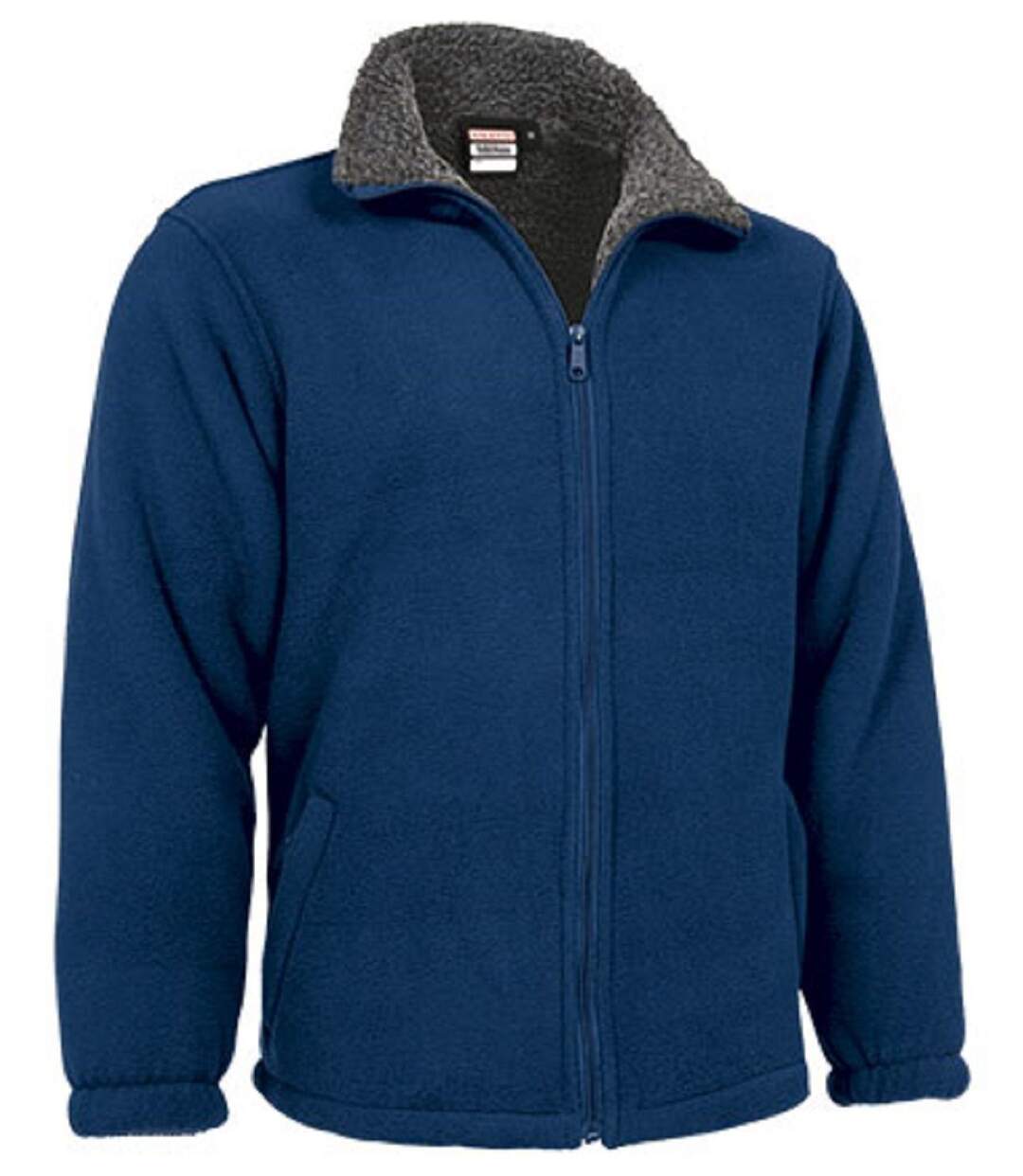 Veste polaire zippée - Homme - REF SIBERIAN - bleu marine-2