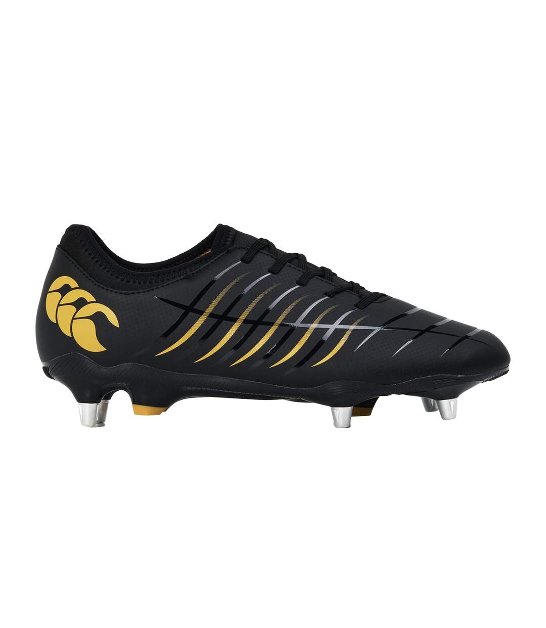 Chaussures De Rugby Pour Terrain Souple Phoenix 2.0 Homme Noir Canterbury-1