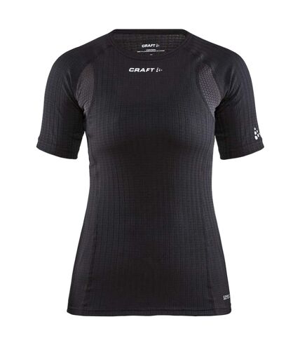 Womens/ladies extreme x round neck active t-shirt black Craft