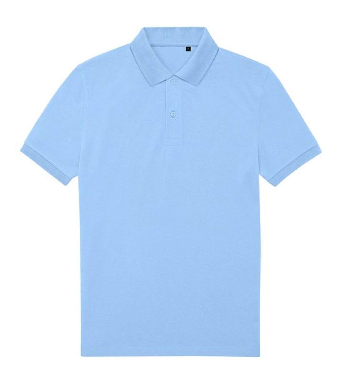 Polo manches courtes - Homme - PU428 - bleu lotus-1