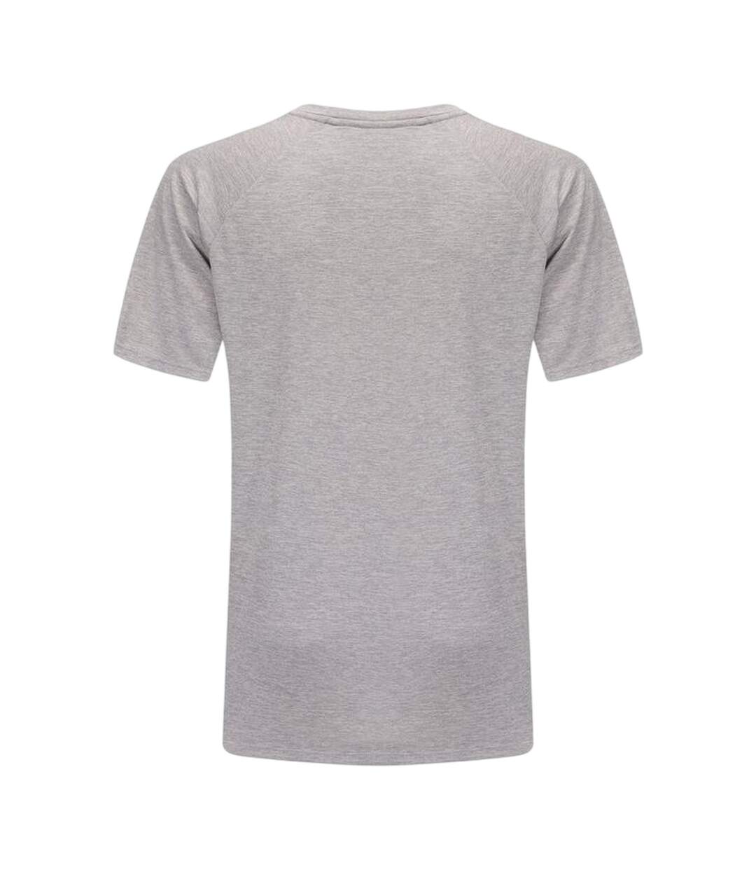 T-shirt Motif/style Logo Sur Poitrine Homme Gris Chiné Chiné Everlast-2