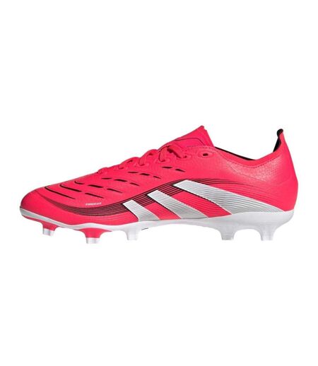 Mens League Firm Ground Football Boots Red White Adidas