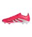 Mens League Firm Ground Football Boots Red White Adidas-3
