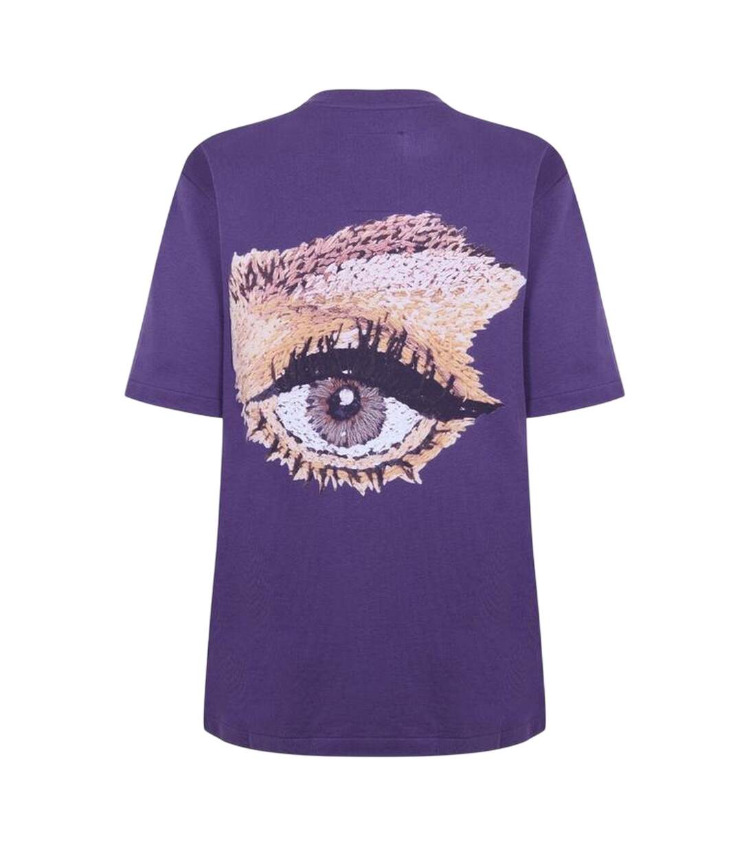 T-shirt Motif/style Œil Femme Violet Diadora-2