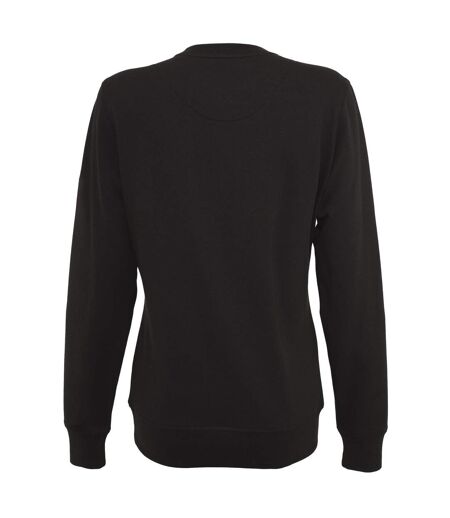 T-shirt Motif/style Ras-du-cou Femme Noir Build Your Brand