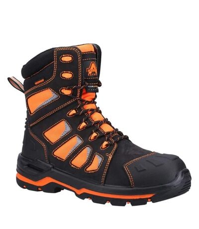 Bottines De Sécurité Radiant Adulte Noir Orange Amblers