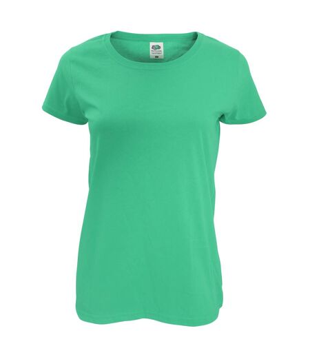 Fruit Of The Loom Womens/Ladies Short Sleeve Lady-Fit Original T-Shirt (Kelly Green)