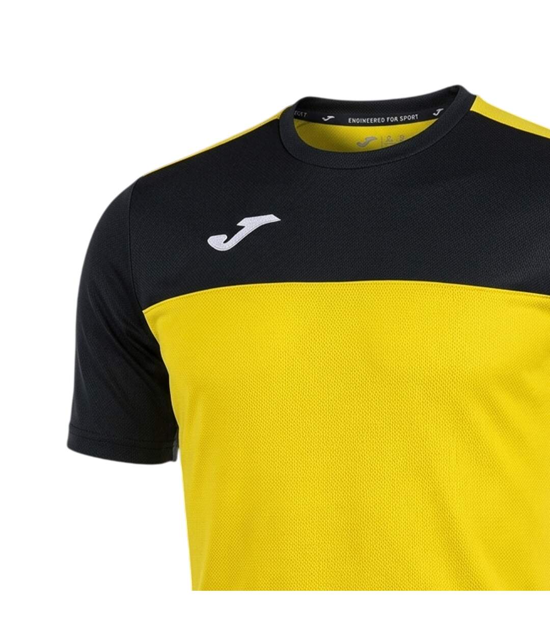 Mens Winner Football Shirt Yellow Joma-3