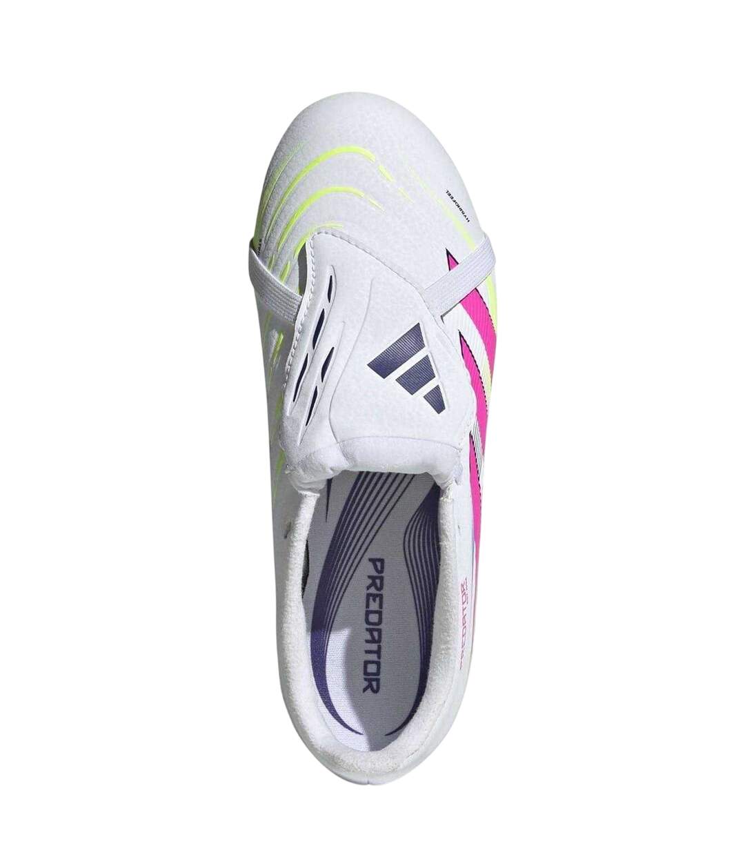 Chaussures De Foot Pour Terrain Ferme Motif/style Se Rabat Sur L´avant Predator League Enfant Blanc Rose Adidas-4