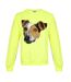 Sweat jaune homme umbro lif crewnec-1