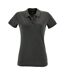 SOLS Womens/Ladies Perfect Pique Short Sleeve Polo Shirt (Charcoal Marl) - UTPC282