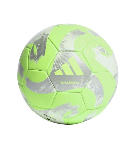Ballon De Foot Tiro League Tb Taille 4 Vert Argenté Adidas