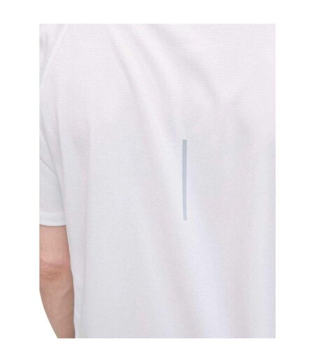 T-shirt Sport Motif/style Uni Homme Blanc Vif Jack And Jones