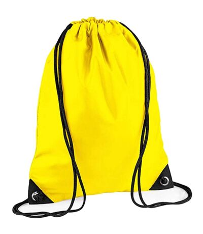 Sac De Gym 11 Litres Taille Unique Jaune Bagbase