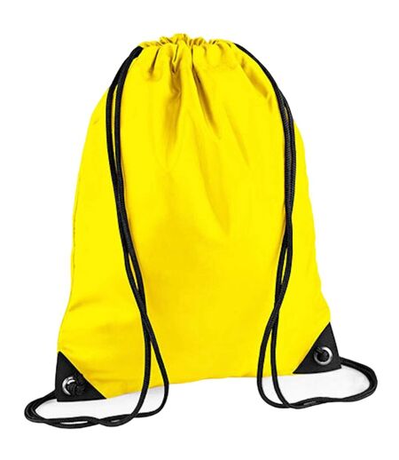 Sac De Gym 11 Litres Taille Unique Jaune Bagbase