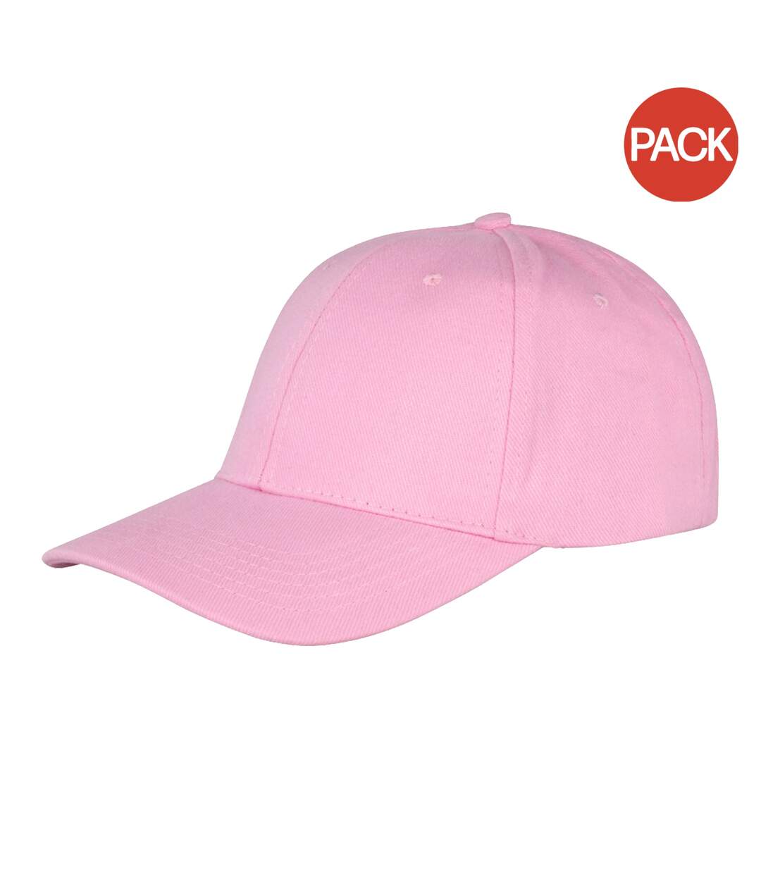 Lot de 2  Memphis casquettes adulte rose Result-1