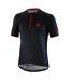 Maillot De Cyclisme Rayon Homme Noir Rouge Bicycle Line-1