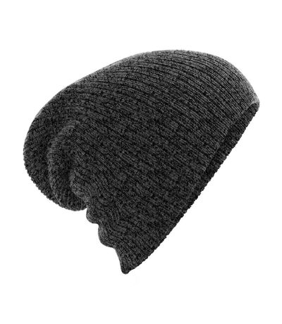 Beechfield Unisex Heavy Gauge Slouch Beanie (Antique Grey) - UTRW7316