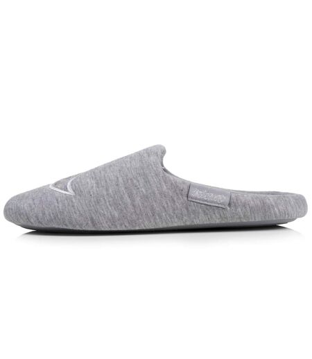 Isotoner Chaussons extra-light Mules femme jersey, semelle gomme antidérapante