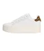 Baskets Motif/style Imprimé Léopard Femme Blanc Cassé Beige Noir Tommy Jeans-2