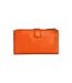 Katana - Portefeuille femme medium en cuir - orange - 8754