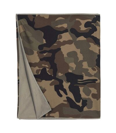 Serviette sport rafraichissante - PA578 - vert camouflage