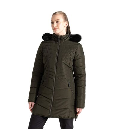 Doudoune Matelassée Striking Iiii Femme Kaki Foncé Dare 2B