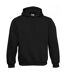 B&C Mens Hooded Sweatshirt / Mens Sweatshirts & Hoodies (Black) - UTBC127