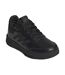 Boys Tensaur 3 Leather Trainers Triple Black Adidas-4