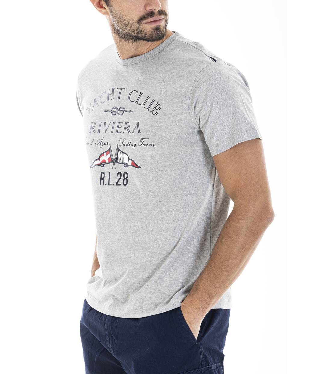 T-shirt yachting CASSIO GRIS