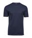 Tee Jays Mens Luxury Cotton T-Shirt (Black)