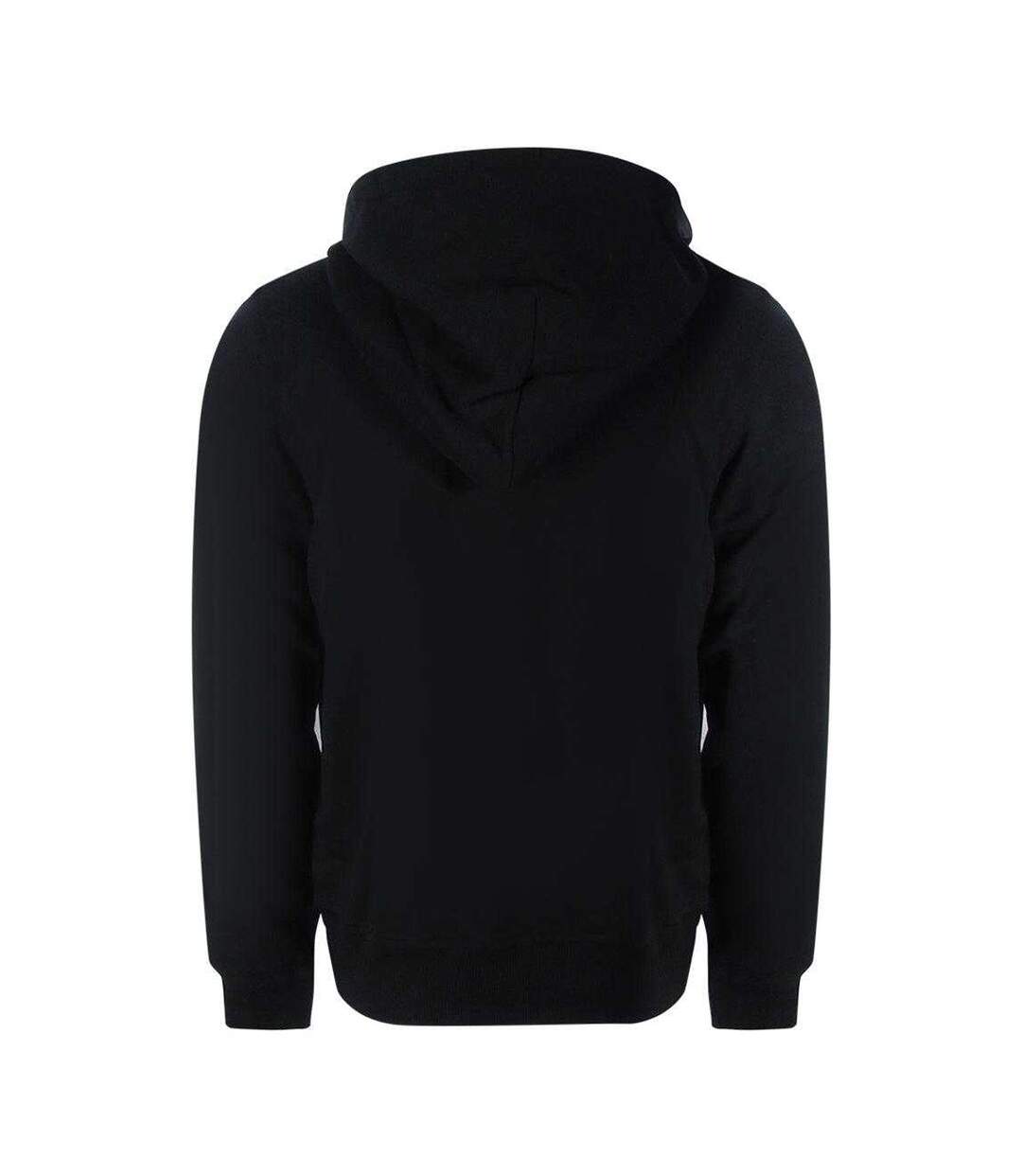 Mens Division Logo Hoodie Black Diesel-2